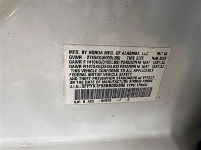 2011 Honda Ridgeline RTL 4DR CREW CAB 4X4 - Photo 32 - Hamilton, OH 45015