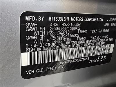 2024 Mitsubishi Eclipse Cross SE 4DR SUV AWD   - Photo 35 - Hamilton, OH 45015