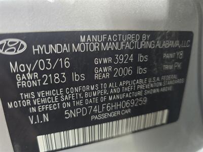 2017 Hyundai Elantra SE 4DR SEDAN   - Photo 28 - Hamilton, OH 45015