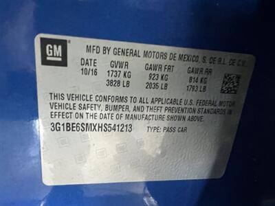 2017 Chevrolet Cruze LT Auto 4DR HATCHBACK   - Photo 34 - Hamilton, OH 45015