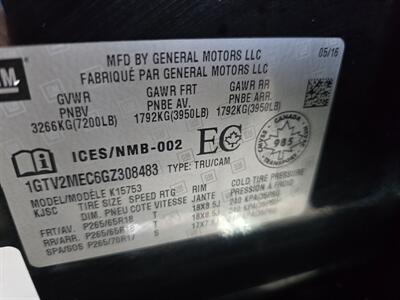 2016 GMC Sierra 1500 SLE 4DR EXTENDED CAB 4X4   - Photo 33 - Hamilton, OH 45015
