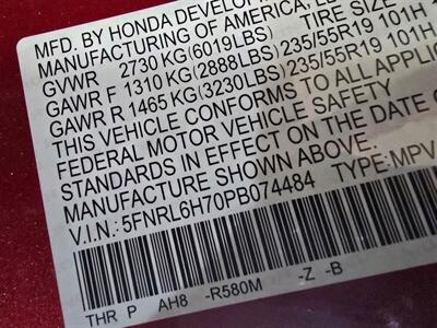 2023 Honda Odyssey Sport 4DR MINI-VAN - Photo 37 - Hamilton, OH 45015
