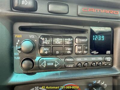 2000 Chevrolet Camaro Z28 SS w/54k Actual miles! Local Show Car!   - Photo 23 - Henderson, TN 38340