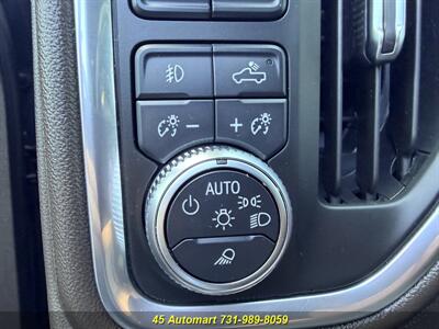 2021 GMC Sierra 1500 4x4 SLT Crew Cab 4WD--Black Beauty!   - Photo 40 - Henderson, TN 38340