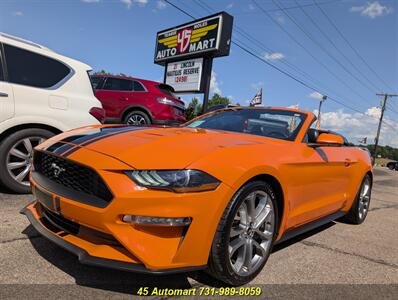 2021 Ford Mustang Turbo Premium Twister Orange,Pony Package, Super!   - Photo 1 - Henderson, TN 38340