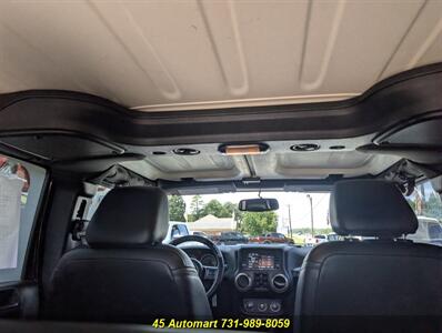2016 Jeep Wrangler Sahara 75th Anniversary,Hardtop,Automatic,EX++ Con   - Photo 18 - Henderson, TN 38340