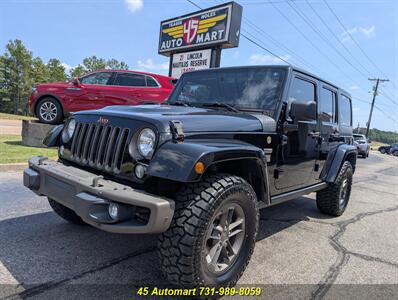 2016 Jeep Wrangler Sahara 75th Anniversary,Hardtop,Automatic,EX++ Con SUV