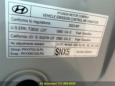 2023 Hyundai Tucson Limited w/High Tech Package,Pano Sunroof,Leather!   - Photo 38 - Henderson, TN 38340