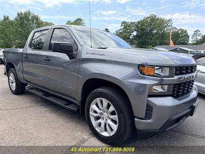 2021 Chevrolet Silverado 1500 Custom 4WD Crew Cab--Super Sharp!   - Photo 10 - Henderson, TN 38340