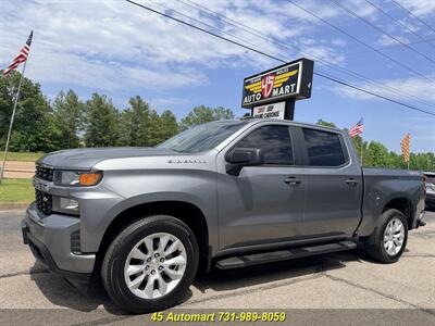 2021 Chevrolet Silverado 1500 Custom 4WD Crew Cab--Super Sharp!   - Photo 3 - Henderson, TN 38340