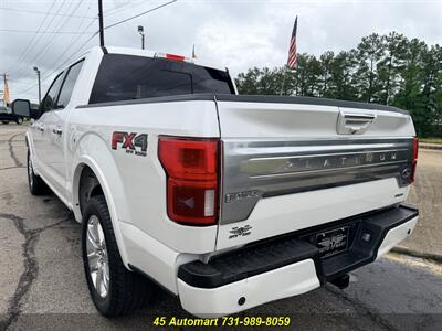 2018 Ford F-150 Platinum Crew Cab 4WD Like New w/ Every Option!   - Photo 28 - Henderson, TN 38340