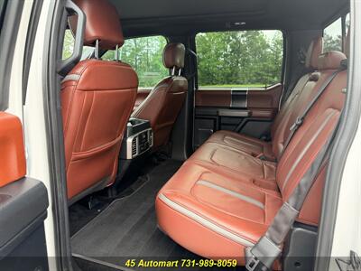 2018 Ford F-150 Platinum Crew Cab 4WD Like New w/ Every Option!   - Photo 10 - Henderson, TN 38340