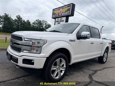 2018 Ford F-150 Platinum Crew Cab 4WD Like New w/ Every Option!   - Photo 2 - Henderson, TN 38340