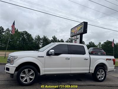 2018 Ford F-150 Platinum Crew Cab 4WD Like New w/ Every Option!   - Photo 5 - Henderson, TN 38340