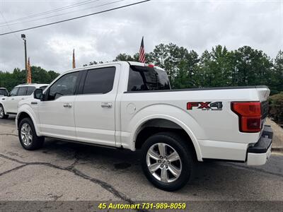 2018 Ford F-150 Platinum Crew Cab 4WD Like New w/ Every Option!   - Photo 27 - Henderson, TN 38340