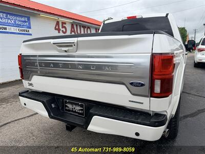 2018 Ford F-150 Platinum Crew Cab 4WD Like New w/ Every Option!   - Photo 20 - Henderson, TN 38340