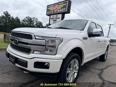 2018 Ford F-150 Platinum Crew Cab 4WD Like New w/ Every Option! Truck