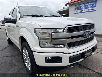2018 Ford F-150 Platinum Crew Cab 4WD Like New w/ Every Option!   - Photo 15 - Henderson, TN 38340