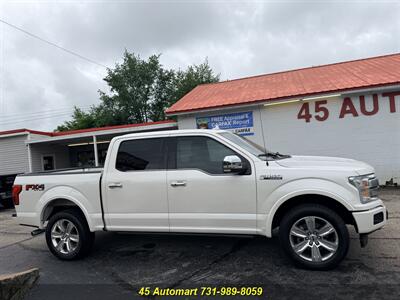 2018 Ford F-150 Platinum Crew Cab 4WD Like New w/ Every Option!   - Photo 18 - Henderson, TN 38340