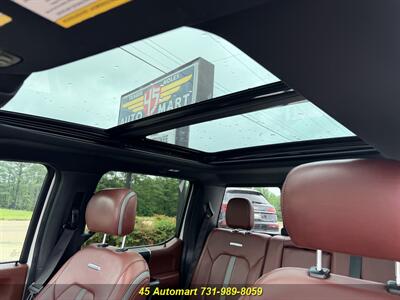 2018 Ford F-150 Platinum Crew Cab 4WD Like New w/ Every Option!   - Photo 51 - Henderson, TN 38340