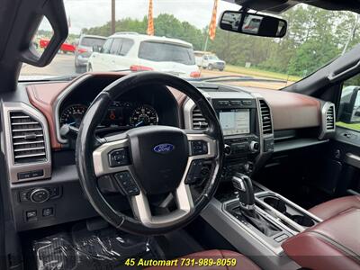 2018 Ford F-150 Platinum Crew Cab 4WD Like New w/ Every Option!   - Photo 8 - Henderson, TN 38340