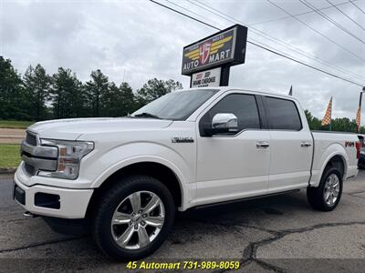 2018 Ford F-150 Platinum Crew Cab 4WD Like New w/ Every Option!   - Photo 3 - Henderson, TN 38340