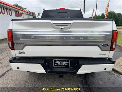 2018 Ford F-150 Platinum Crew Cab 4WD Like New w/ Every Option!   - Photo 24 - Henderson, TN 38340