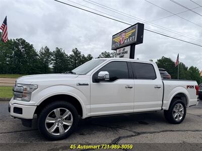 2018 Ford F-150 Platinum Crew Cab 4WD Like New w/ Every Option!   - Photo 4 - Henderson, TN 38340