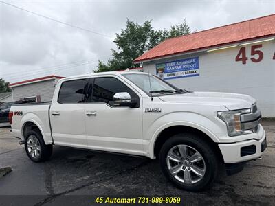 2018 Ford F-150 Platinum Crew Cab 4WD Like New w/ Every Option!   - Photo 17 - Henderson, TN 38340