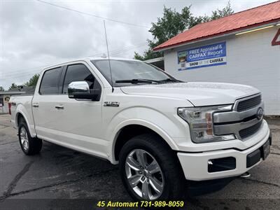 2018 Ford F-150 Platinum Crew Cab 4WD Like New w/ Every Option!   - Photo 16 - Henderson, TN 38340
