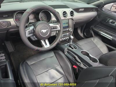 2018 Ford Mustang EcoBoost Premium w/Leather and Pony package!   - Photo 8 - Henderson, TN 38340