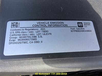 2021 GMC Sierra 1500 SLT   - Photo 42 - Henderson, TN 38340