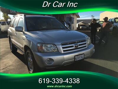 2004 Toyota Highlander Limited  Sport