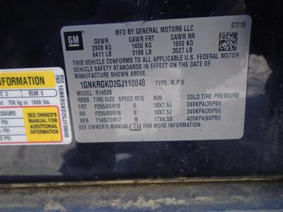 2016 Chevrolet Traverse LT   - Photo 27 - Newport News, VA 23605