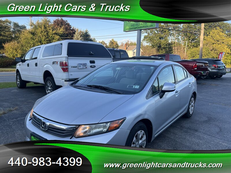 2012 Honda Civic LX   - Photo 1 - Madison, OH 44057