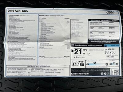 2019 Audi SQ5 3.0T quattro Prestige   - Photo 41 - Madison, WI 53716
