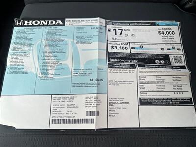 2014 Honda Ridgeline Sport   - Photo 29 - Madison, WI 53716