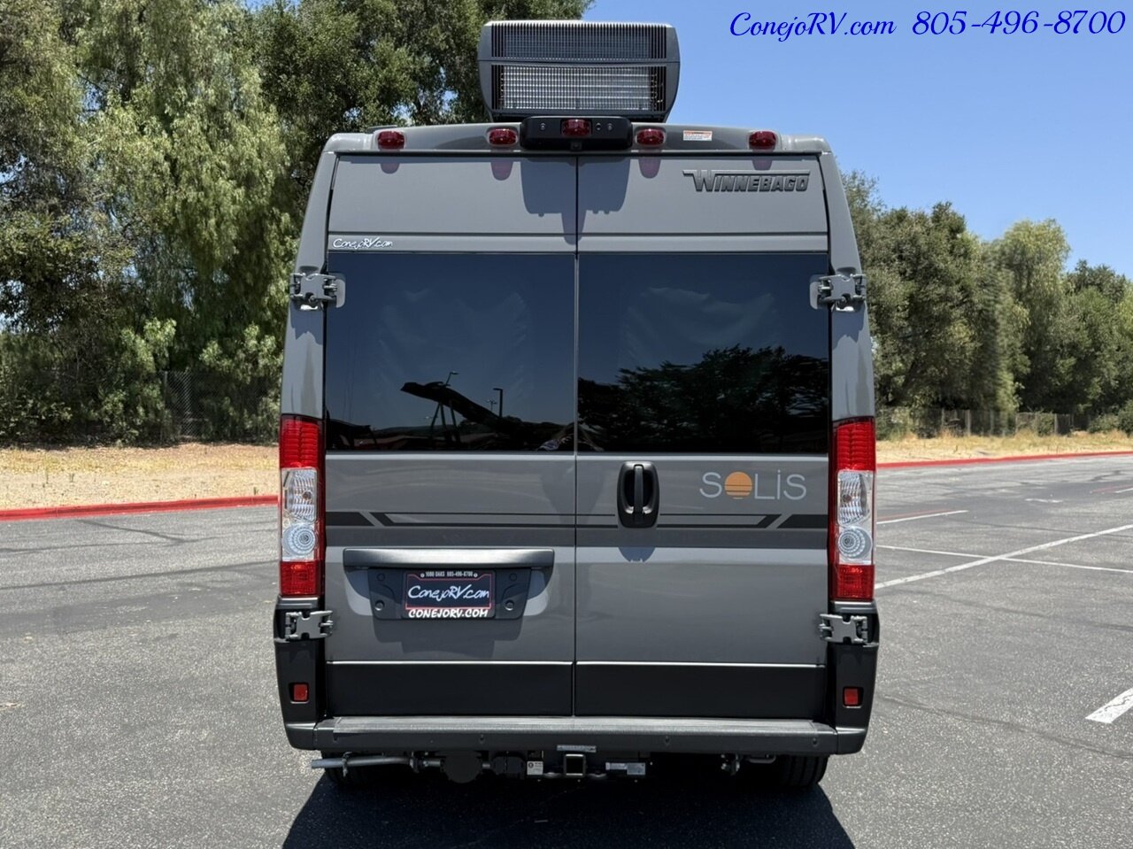 2027 Winnebago Solis 59P Pop Top 2.8KW Generator Full Galley Rear Convertible Sofa Roof AC - Photo 41 - Thousand Oaks, CA 91360