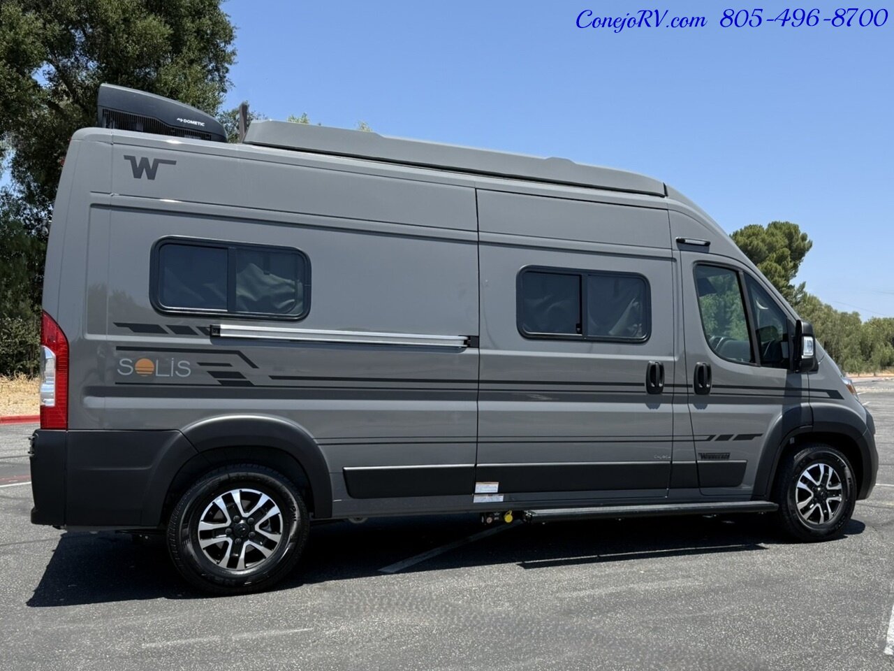 2027 Winnebago Solis 59P Pop Top 2.8KW Generator Full Galley Rear Convertible Sofa Roof AC - Photo 4 - Thousand Oaks, CA 91360