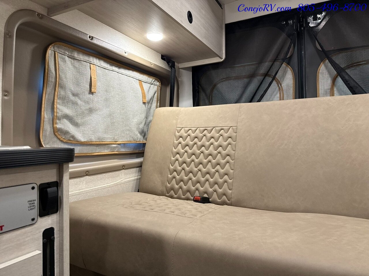 2027 Winnebago Solis 59P Pop Top 2.8KW Generator Full Galley Rear Convertible Sofa Roof AC - Photo 20 - Thousand Oaks, CA 91360