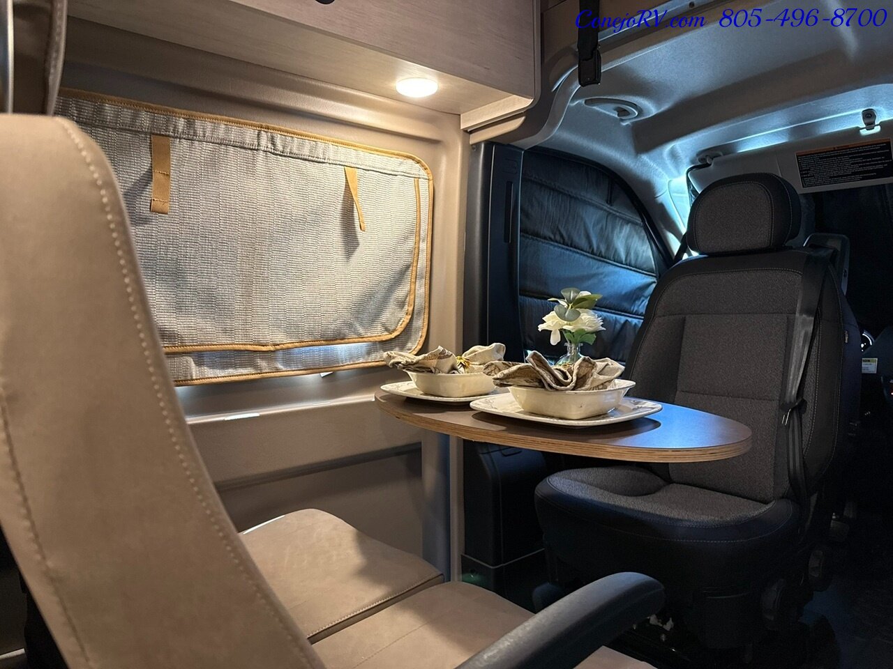 2027 Winnebago Solis 59P Pop Top 2.8KW Generator Full Galley Rear Convertible Sofa Roof AC - Photo 10 - Thousand Oaks, CA 91360