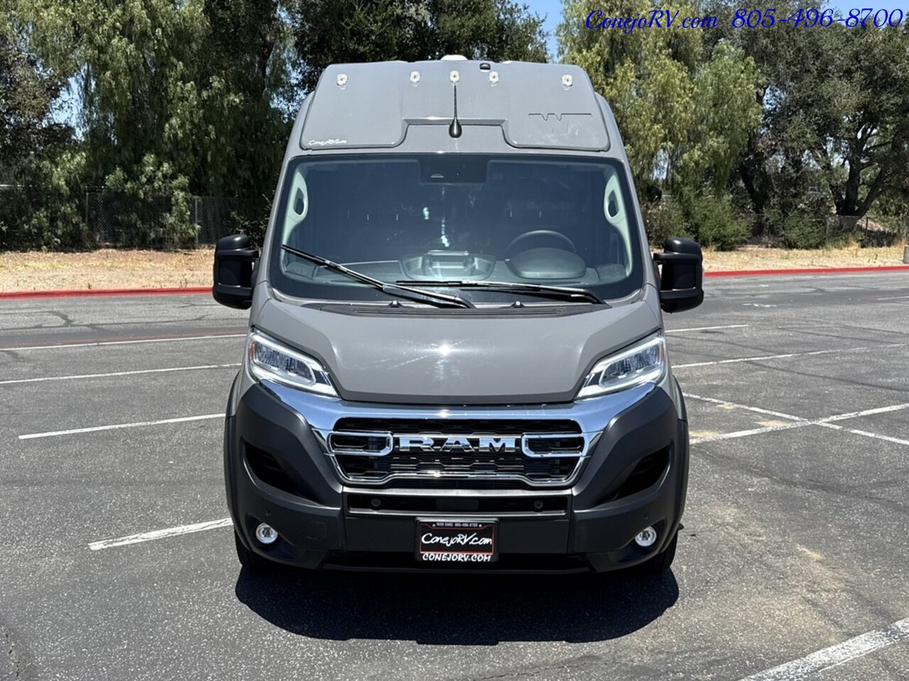 2027 Winnebago Solis 59P Pop Top 2.8KW Generator Full Galley Rear Convertible Sofa Roof AC - Photo 42 - Thousand Oaks, CA 91360