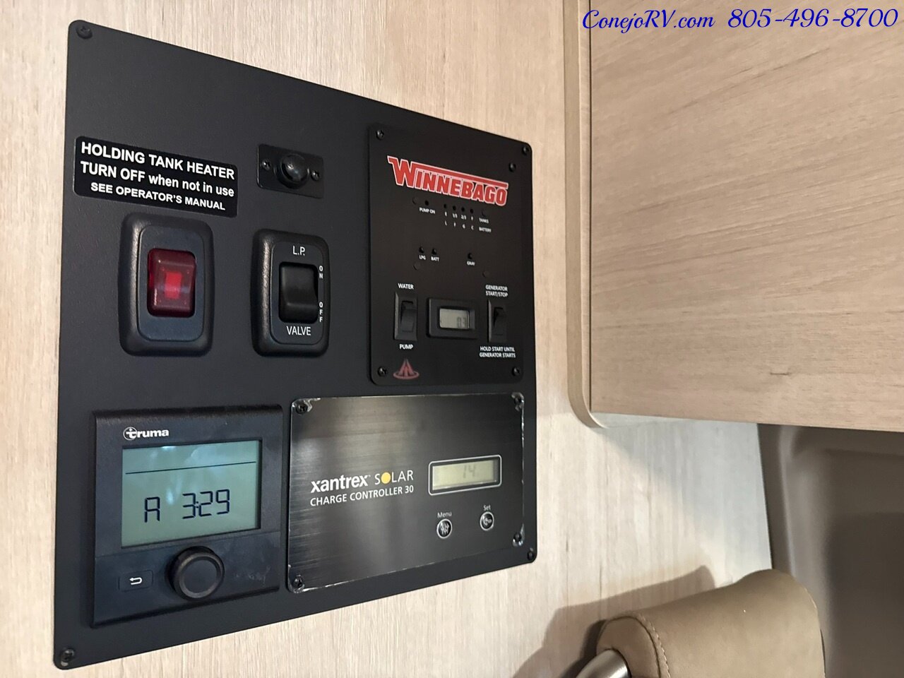 2027 Winnebago Solis 59P Pop Top 2.8KW Generator Full Galley Rear Convertible Sofa Roof AC - Photo 9 - Thousand Oaks, CA 91360
