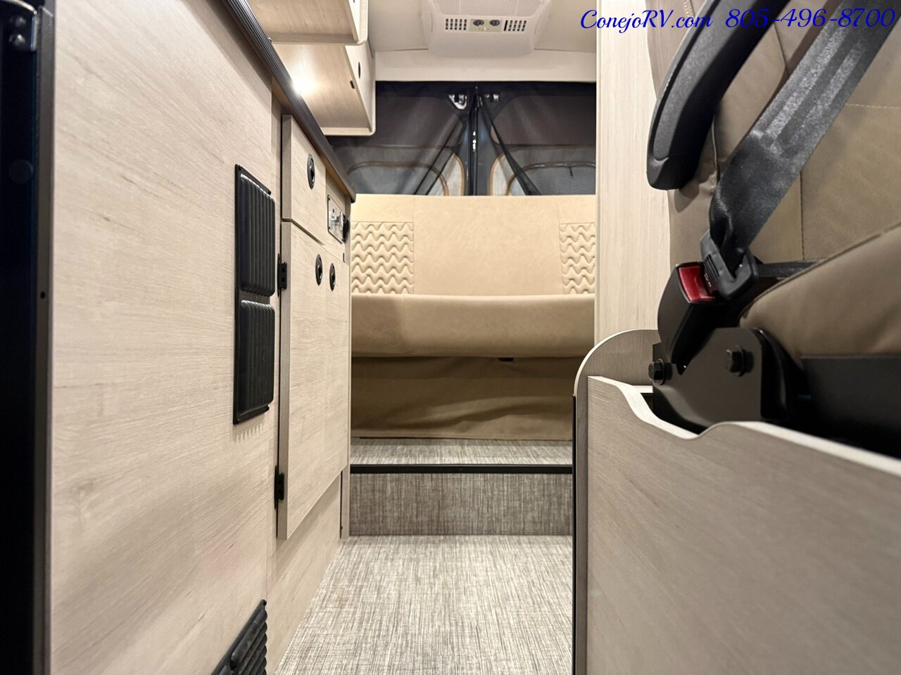 2027 Winnebago Solis 59P Pop Top 2.8KW Generator Full Galley Rear Convertible Sofa Roof AC - Photo 13 - Thousand Oaks, CA 91360