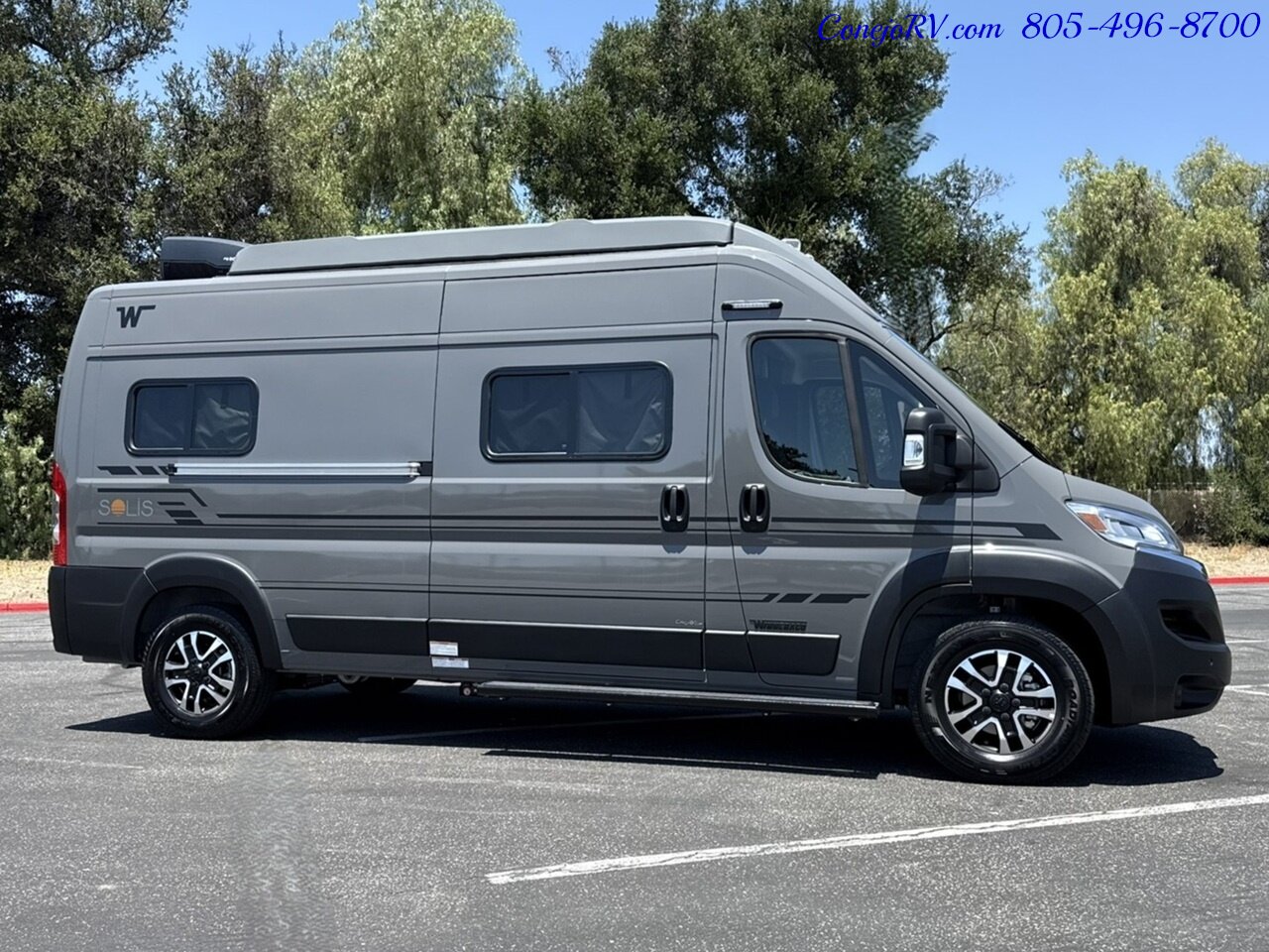 2027 Winnebago Solis 59P Pop Top 2.8KW Generator Full Galley Rear Convertible Sofa Roof AC - Photo 3 - Thousand Oaks, CA 91360