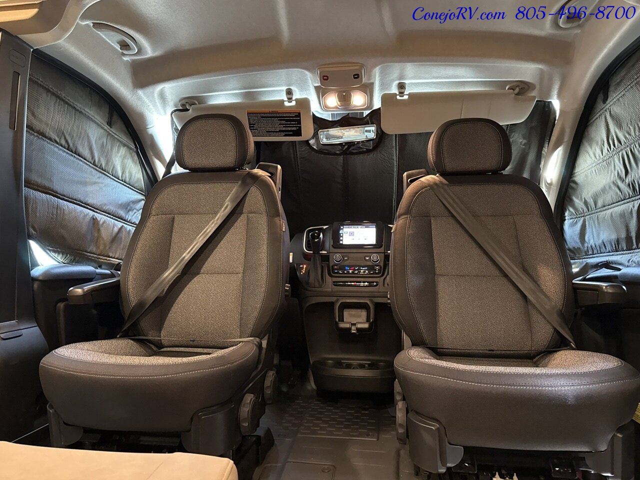 2027 Winnebago Solis 59P Pop Top 2.8KW Generator Full Galley Rear Convertible Sofa Roof AC - Photo 29 - Thousand Oaks, CA 91360