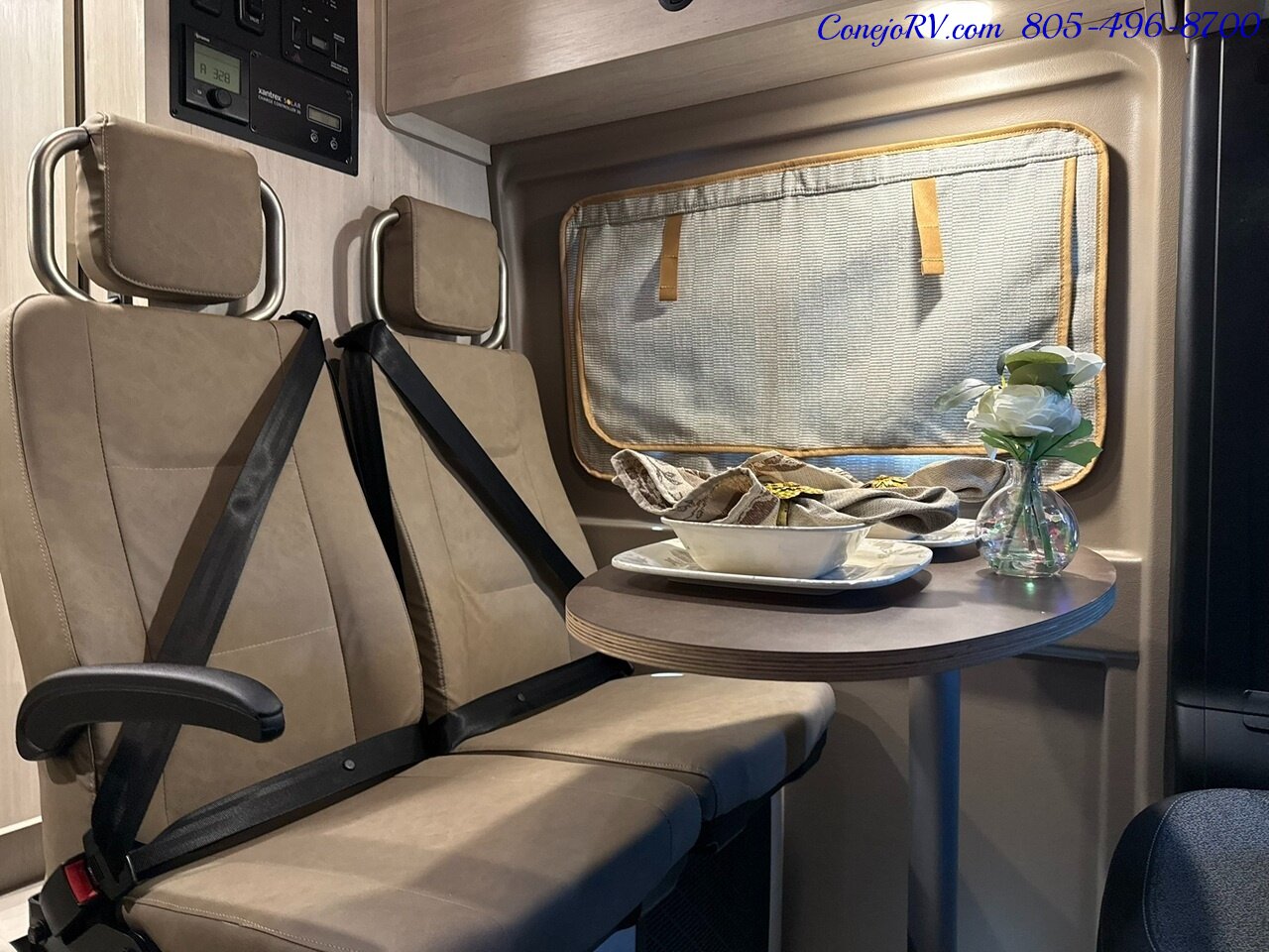 2027 Winnebago Solis 59P Pop Top 2.8KW Generator Full Galley Rear Convertible Sofa Roof AC - Photo 8 - Thousand Oaks, CA 91360