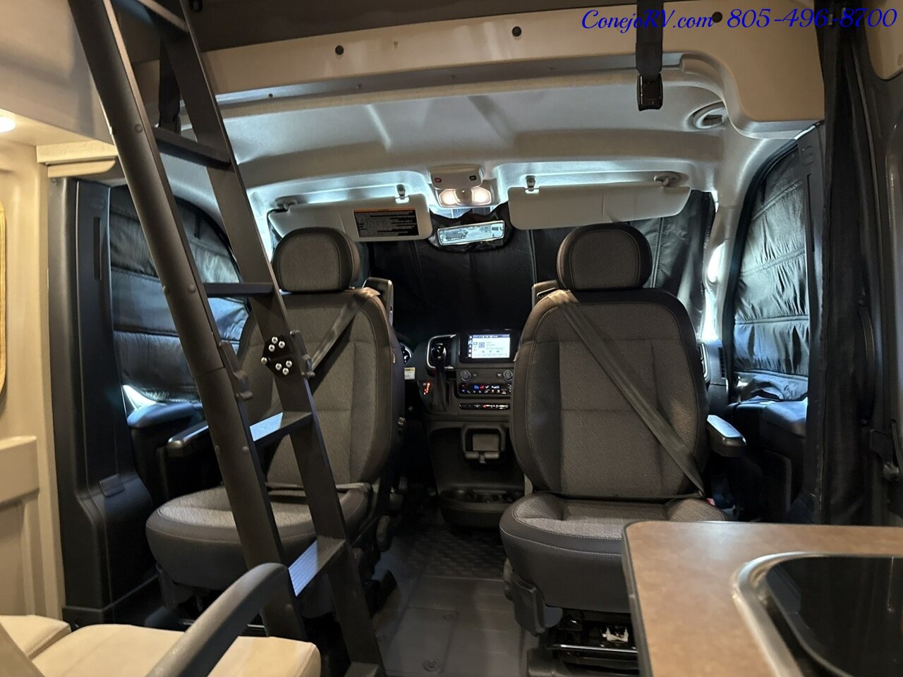 2027 Winnebago Solis 59P Pop Top 2.8KW Generator Full Galley Rear Convertible Sofa Roof AC - Photo 30 - Thousand Oaks, CA 91360