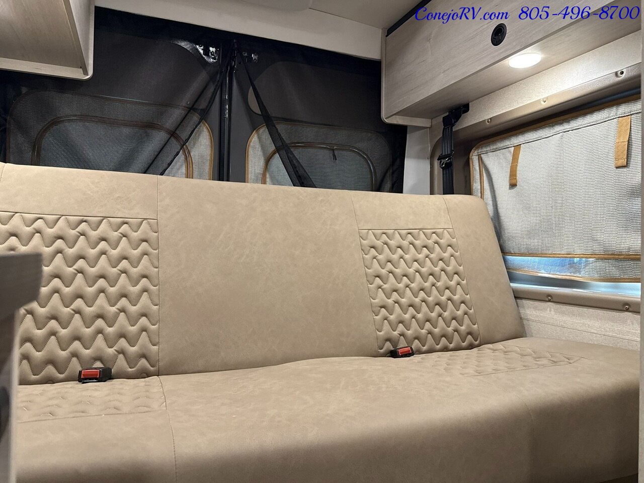 2027 Winnebago Solis 59P Pop Top 2.8KW Generator Full Galley Rear Convertible Sofa Roof AC - Photo 19 - Thousand Oaks, CA 91360