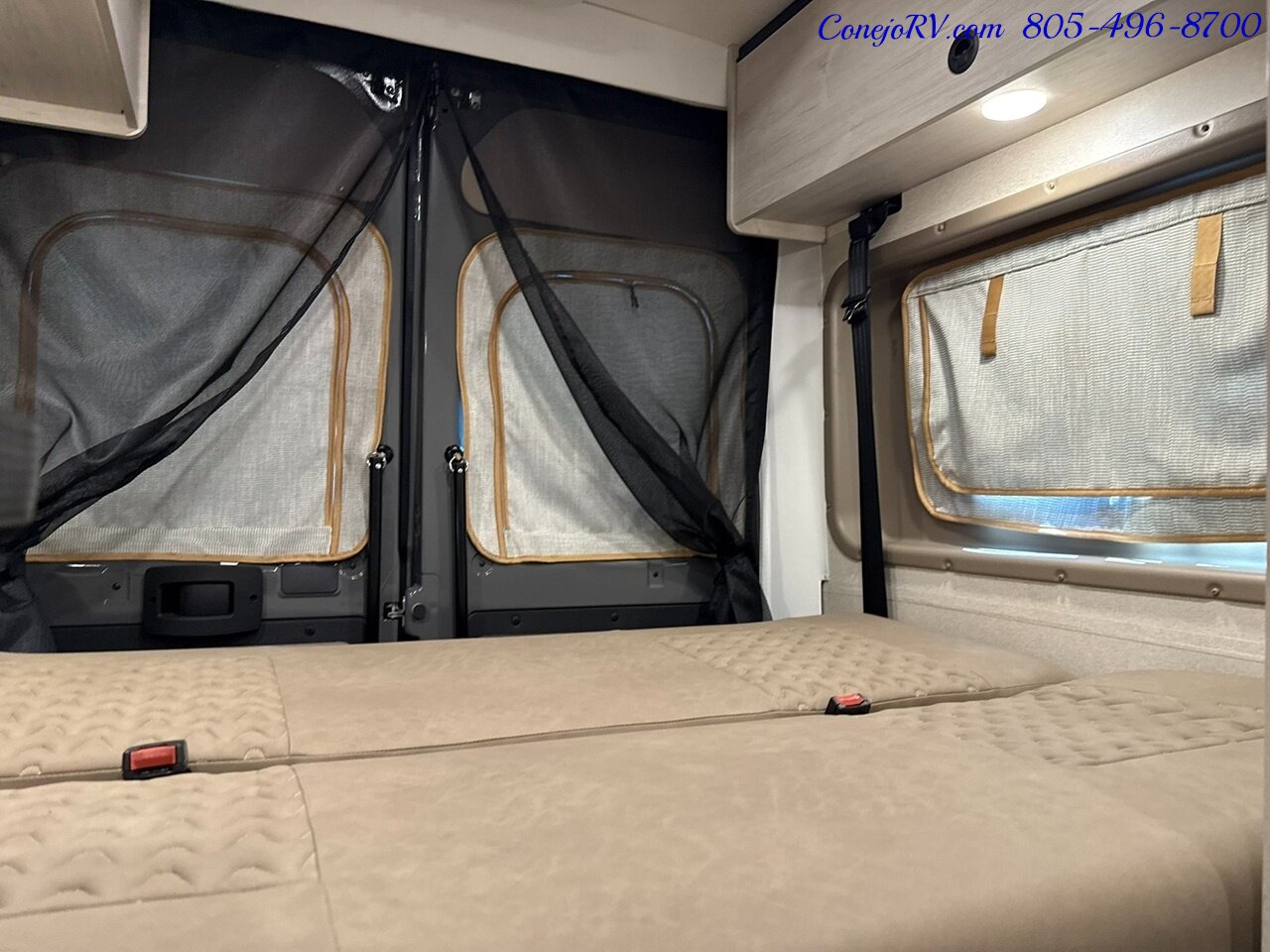 2027 Winnebago Solis 59P Pop Top 2.8KW Generator Full Galley Rear Convertible Sofa Roof AC - Photo 22 - Thousand Oaks, CA 91360